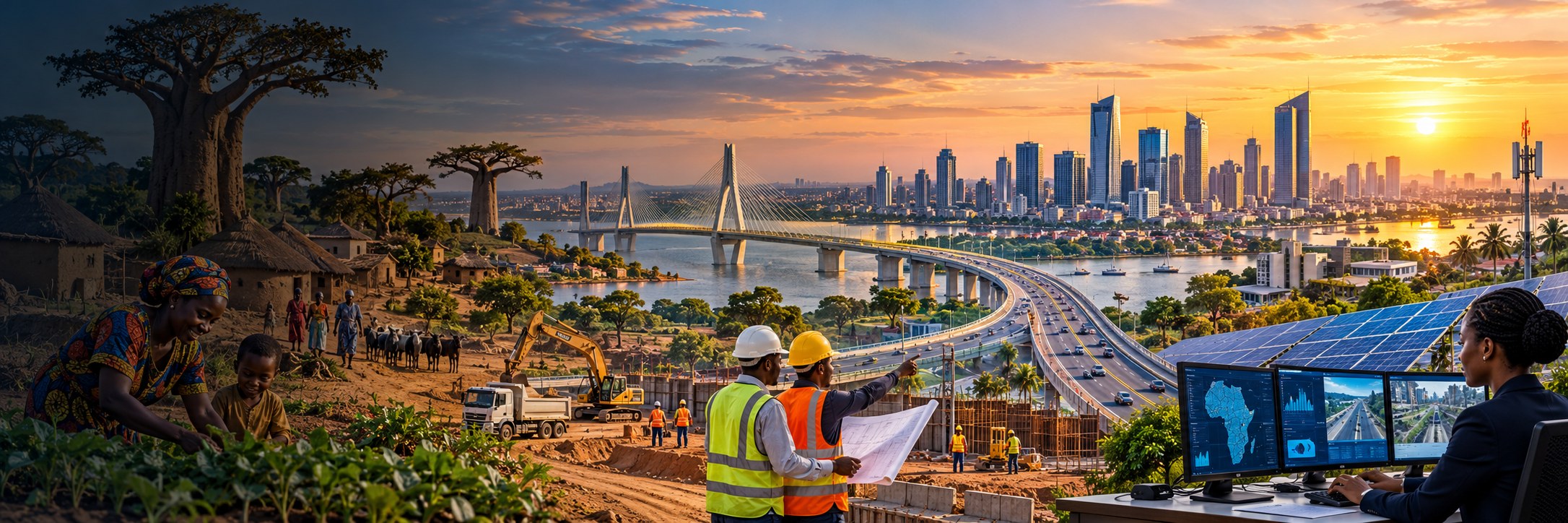 Paysage urbain et développement des infrastructures en Afrique
